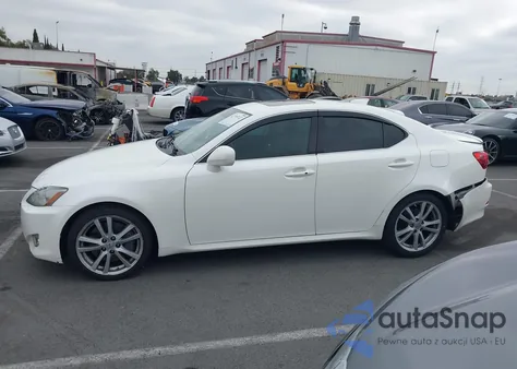 2006 Lexus Is 250 z USA, uszkodzony, nr VIN JTHBK262262010287